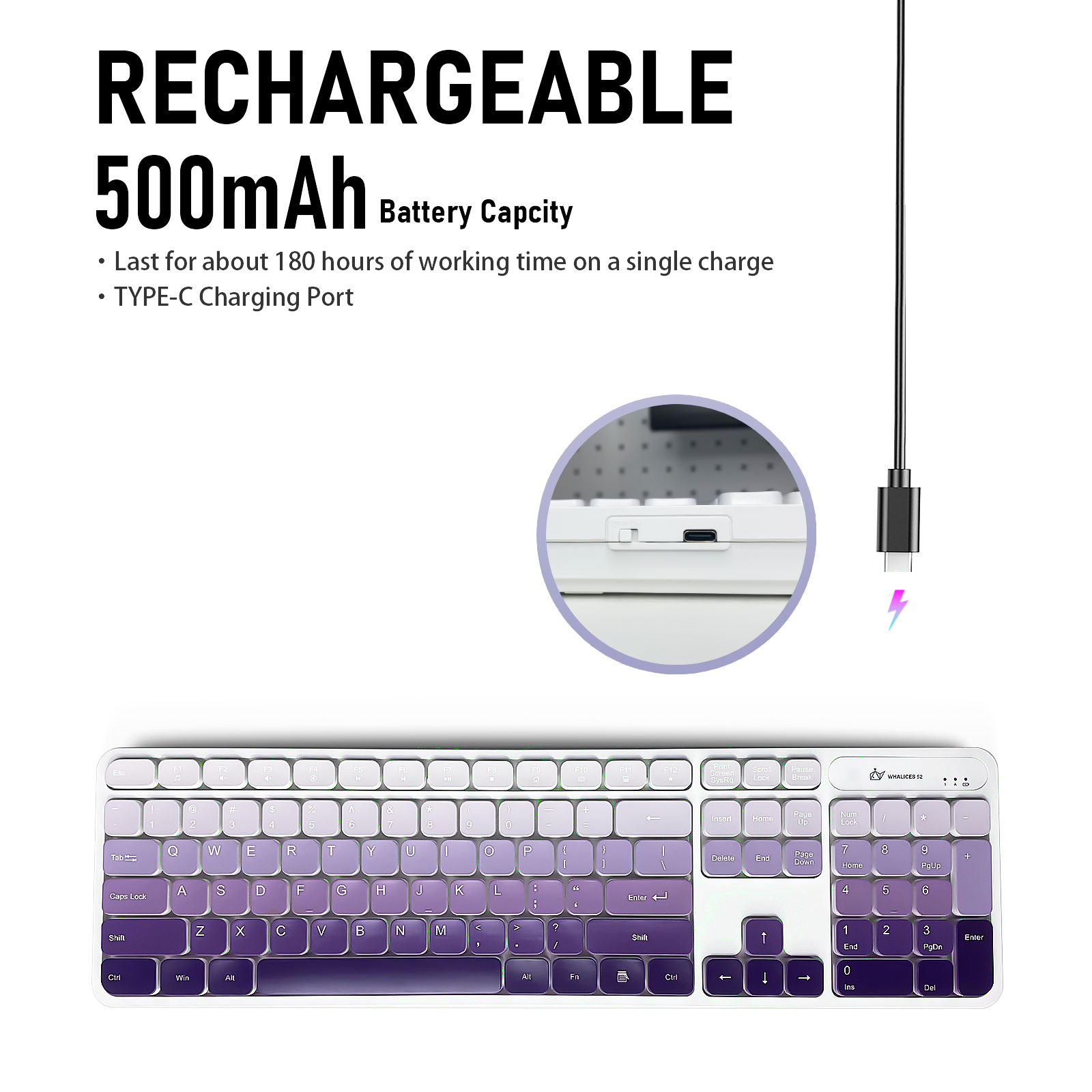 rechargeable keyboard-恢复的2