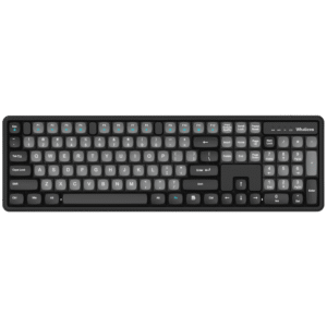 Whalices Wireless Keyboard - Full-Sized Keyboard, 2.4 GHz Wireless USB Receiver - for PC, Laptop